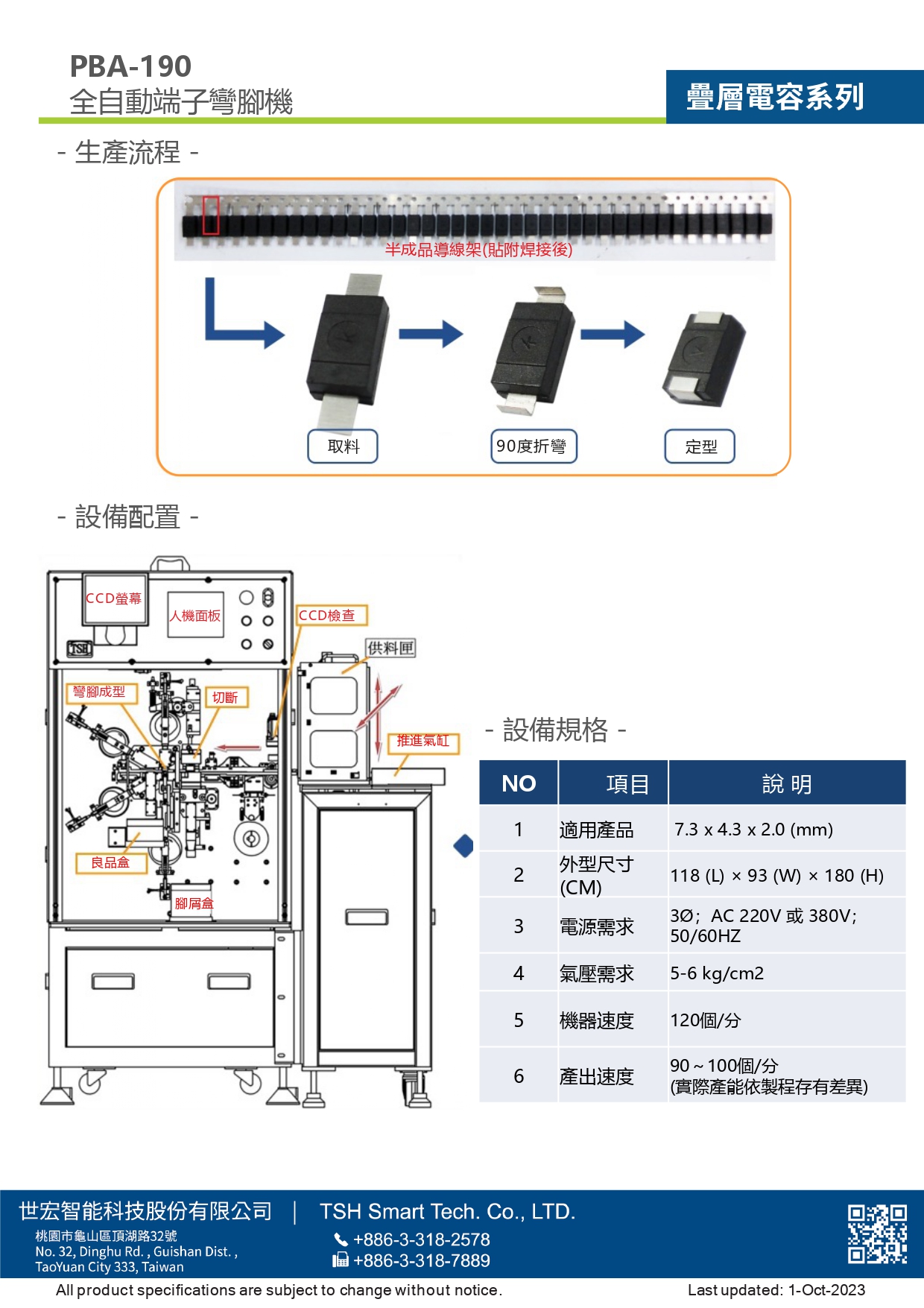 23年型錄_固態疊層電容_PBA-190系列_全自動端子彎腳機_V202310版_第2頁（繁體）.jpg